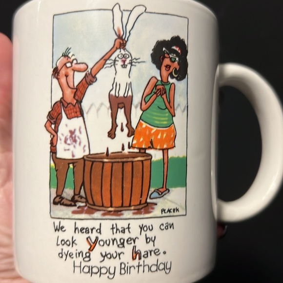 FREE WITH ANY PURCHASE Cute Vintage Cartoon Joke Humorous Drinkwear Coffee Mug - Picture 3 of 7